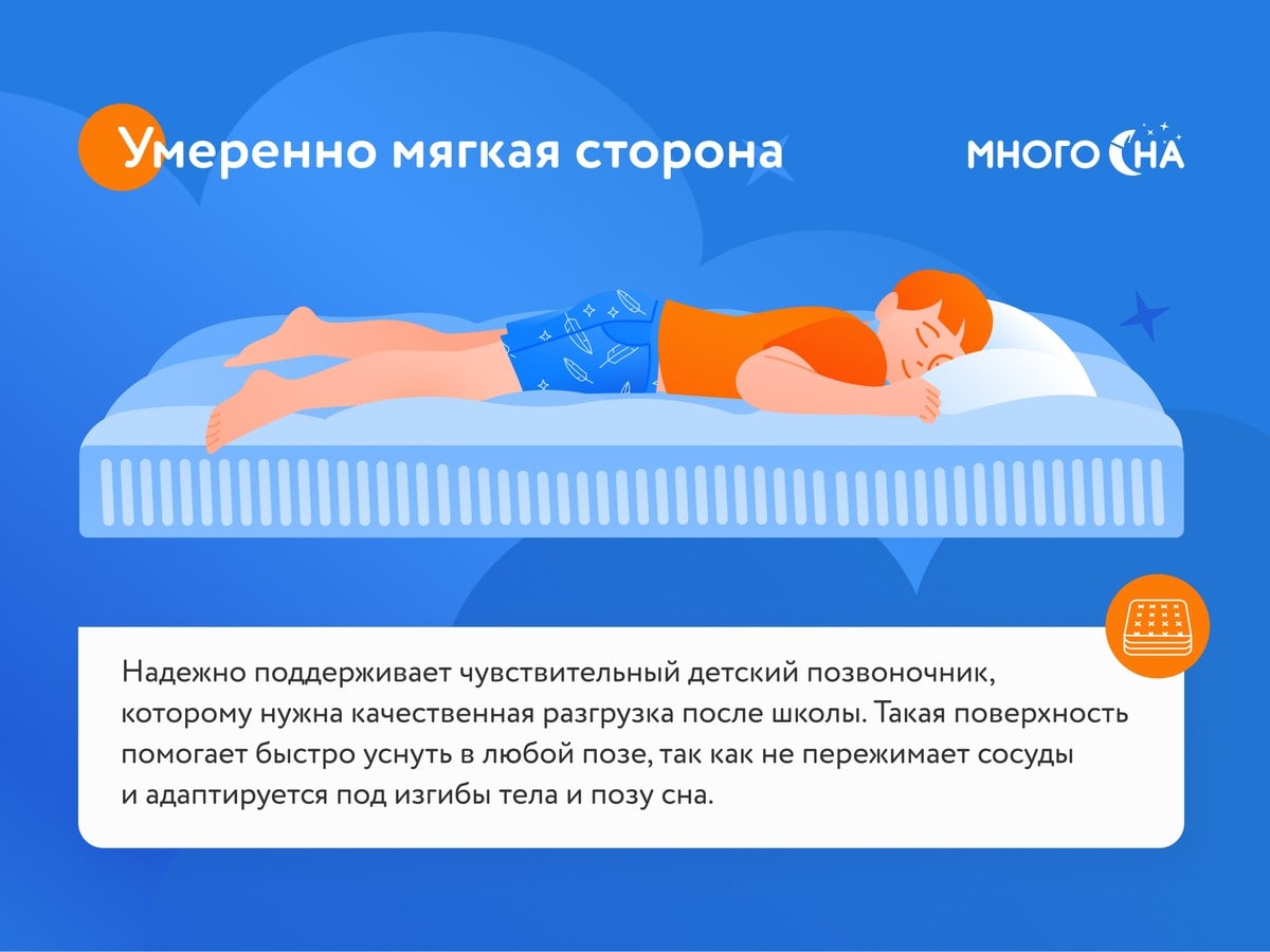 Детский матрас Sleeptek Junior SoftCocos Foam – купить в Астрахани, цены в  интернет-магазине «МногоСна»